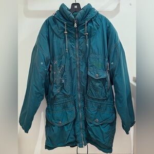 Bogner x Goan Thylmann Limited Edition Embroidered Green Parka